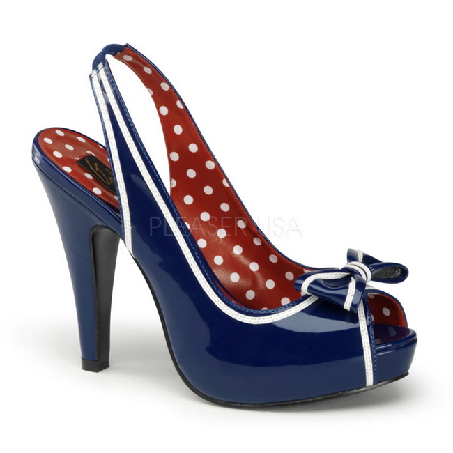 BETTIE-05 zapatos high heels azul talla 35 - 36