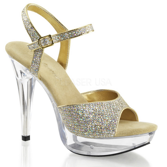 COCKTAIL-509 high heels de mujer españa oro talla 41 - 42